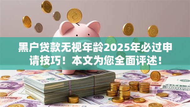 黑户贷款无视年龄2025年必过申请技巧！本文为您全面评述！