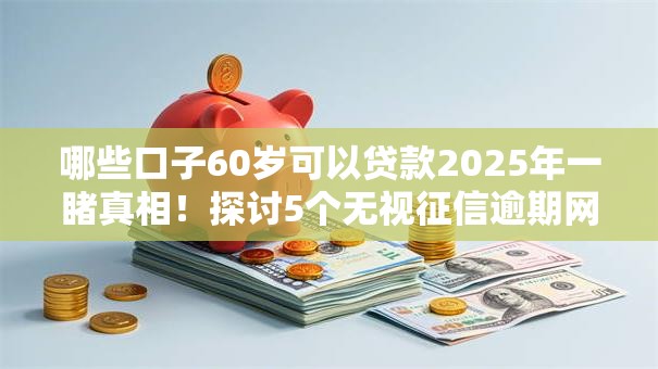 哪些口子60岁可以贷款2025年一睹真相！探讨5个无视征信逾期网黑