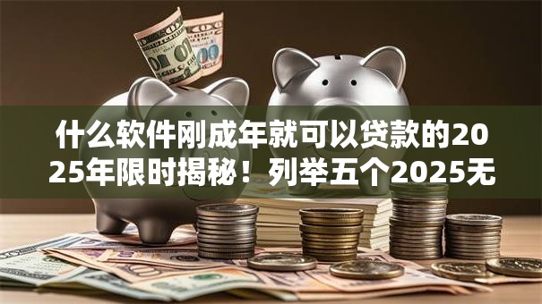 什么软件刚成年就可以贷款的2025年限时揭秘！列举五个2025无视黑户贷款平台