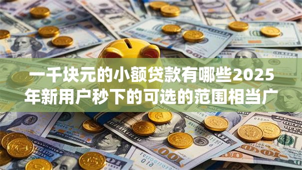 一千块元的小额贷款有哪些2025年新用户秒下的可选的范围相当广！本文隆重拆解这5个借款app！
