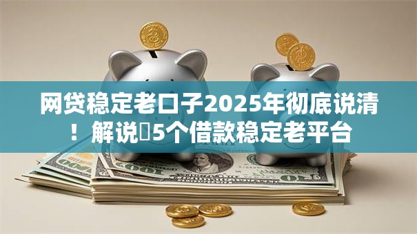 网贷稳定老口子2025年彻底说清！解说​5个借款稳定老平台