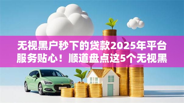 无视黑户秒下的贷款2025年平台服务贴心！顺道盘点这5个无视黑户秒下的网贷口子