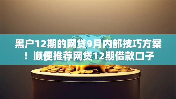 黑户12期的网贷9月内部技巧方案！顺便推荐网贷12期借款口子