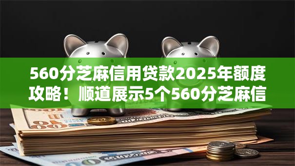 560分芝麻信用贷款2025年额度攻略!顺道展示5个560分芝麻信用借钱口子 560分芝麻信用贷款2025年额度攻略!顺道展示5个560分芝麻信用借钱口子