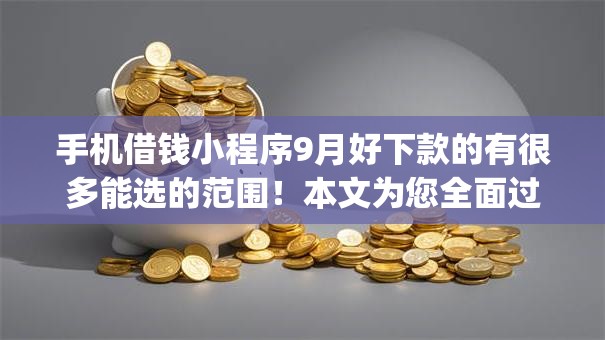 手机借钱小程序9月好下款的有很多能选的范围！本文为您全面过滤这五个黑户贷款app！