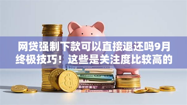 网贷强制下款可以直接退还吗9月终极技巧！这些是关注度比较高的！