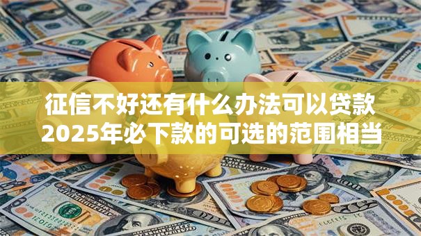 征信不好还有什么办法可以贷款2025年必下款的可选的范围相当宽泛！今天深度更新这五个黑户贷款口子！