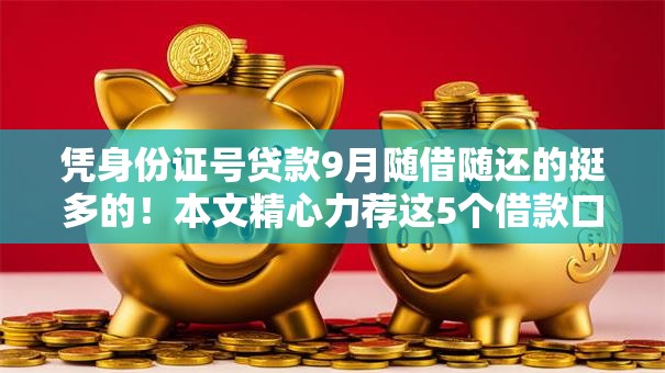 凭身份证号贷款9月随借随还的挺多的！本文精心力荐这5个借款口子！