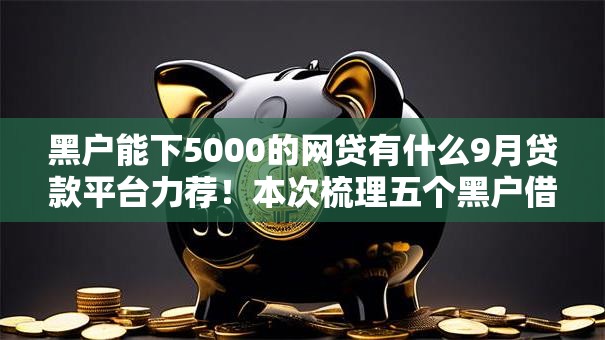 黑户能下5000的网贷有什么9月贷款平台力荐！本次梳理五个黑户借款5000平台口子有