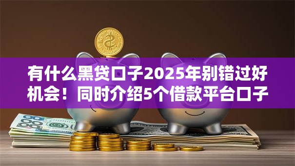 有什么黑贷口子2025年别错过好机会！同时介绍5个借款平台口子多