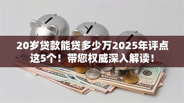 20岁贷款能贷多少万2025年评点这5个！带您权威深入解读！
