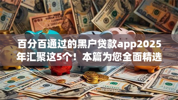 百分百通过的黑户贷款app2025年汇聚这5个!本篇为您全面精选! 百分百通过的黑户贷款app2025年汇聚这5个!本篇为您全面精选!