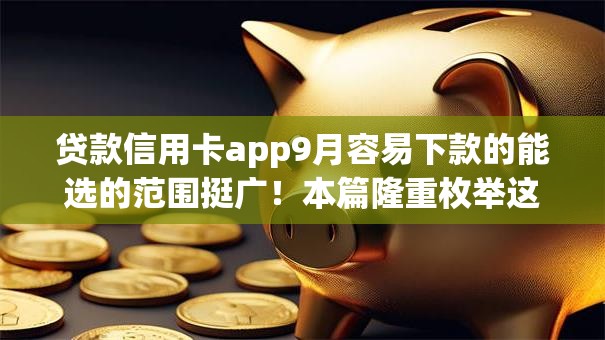 贷款信用卡app9月容易下款的能选的范围挺广!本篇隆重枚举这五个黑户借款app! 贷款信用卡app9月容易下款的能选的范围挺广!本篇隆重枚举这五个黑户借款app!