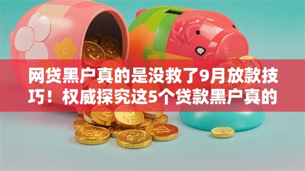 网贷黑户真的是没救了9月放款技巧！权威探究这5个贷款黑户真的没救了平台