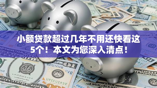 小额贷款超过几年不用还快看这5个!本文为您深入清点! 小额贷款超过几年不用还快看这5个!本文为您深入清点!