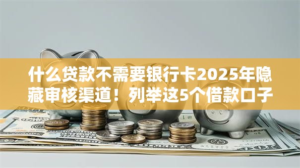 什么贷款不需要银行卡2025年隐藏审核渠道！列举这5个借款口子不用银行卡