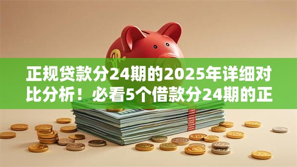 正规贷款分24期的2025年详细对比分析!必看5个借款分24期的正规平台 正规贷款分24期的2025年详细对比分析!必看5个借款分24期的正规平台