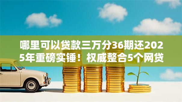 哪里可以贷款三万分36期还2025年重磅实锤!权威整合5个网贷口子三万分三十六期还 哪里可以贷款三万分36期还2025年重磅实锤!权威整合5个网贷口子三万分三十六期还