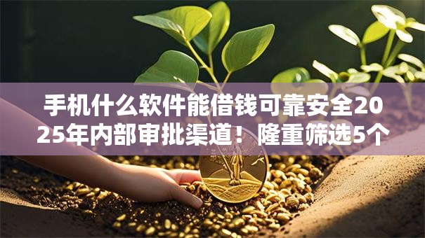 手机什么软件能借钱可靠安全2025年内部审批渠道!隆重筛选5个贷款平台可靠安全借钱 手机什么软件能借钱可靠安全2025年内部审批渠道!隆重筛选5个贷款平台可靠安全借钱