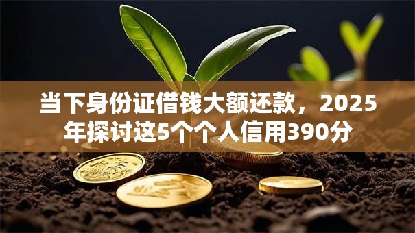 当下身份证借钱大额还款，2025年探讨这5个个人信用390分