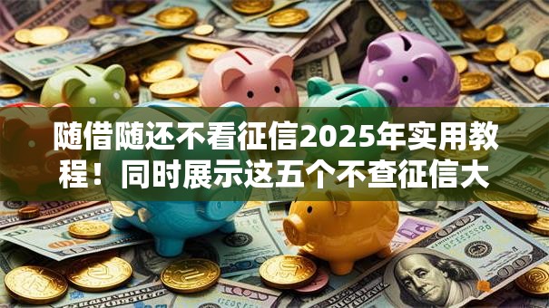 随借随还不看征信2025年实用教程!同时展示这五个不查征信大额贷款口子 随借随还不看征信2025年实用教程!同时展示这五个不查征信大额贷款口子