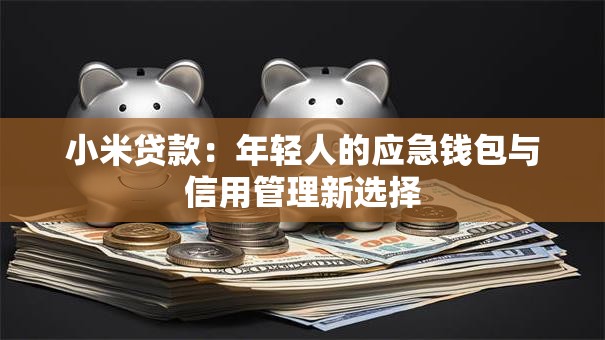 小米贷款:年轻人的应急钱包与信用管理新选择 小米贷款:年轻人的应急钱包与信用管理新选择