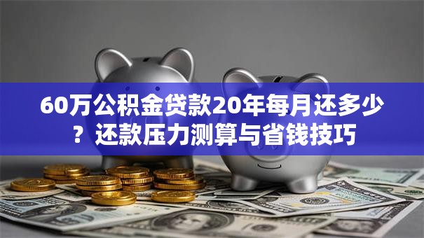 60万公积金贷款20年每月还多少？还款压力测算与省钱技巧