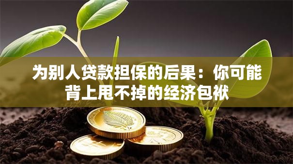 为别人贷款担保的后果：你可能背上甩不掉的经济包袱