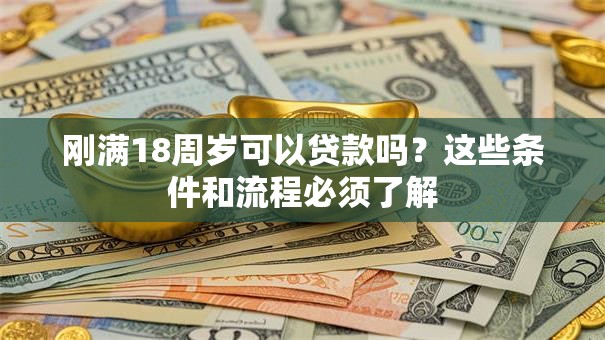 刚满18周岁可以贷款吗?这些条件和流程必须了解 刚满18周岁可以贷款吗?这些条件和流程必须了解