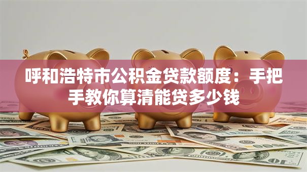 呼和浩特市公积金贷款额度:手把手教你算清能贷多少钱 呼和浩特市公积金贷款额度:手把手教你算清能贷多少钱