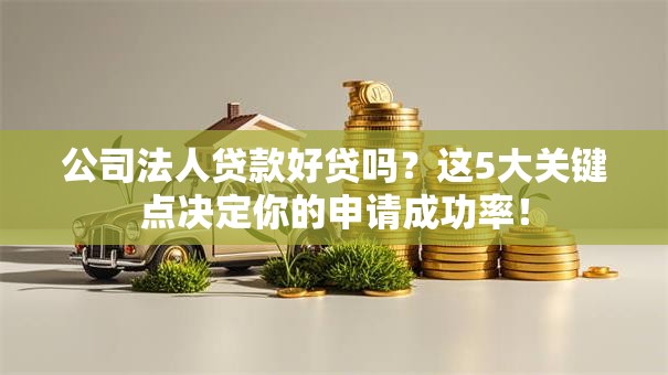 公司法人贷款好贷吗?这5大关键点决定你的申请成功率! 公司法人贷款好贷吗?这5大关键点决定你的申请成功率!