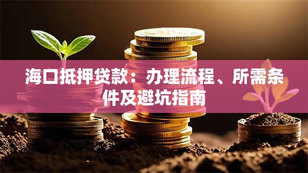 海口抵押贷款:办理流程、所需条件及避坑指南 海口抵押贷款:办理流程、所需条件及避坑指南