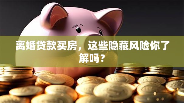 离婚贷款买房,这些隐藏风险你了解吗? 离婚贷款买房,这些隐藏风险你了解吗?