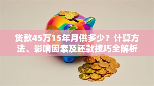 贷款45万15年月供多少?计算方法、影响因素及还款技巧全解析 贷款45万15年月供多少?计算方法、影响因素及还款技巧全解析