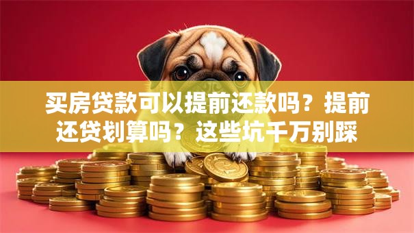 买房贷款可以提前还款吗？提前还贷划算吗？这些坑千万别踩