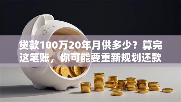 贷款100万20年月供多少？算完这笔账，你可能要重新规划还款计划