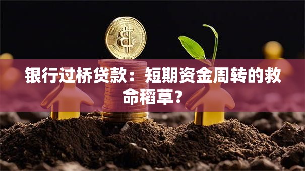 银行过桥贷款:短期资金周转的救命稻草? 银行过桥贷款:短期资金周转的救命稻草?