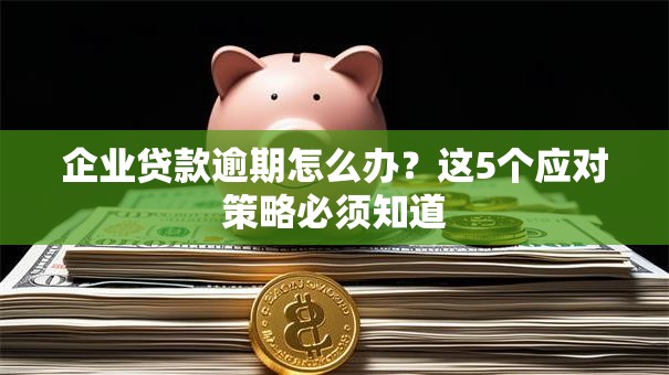 企业贷款逾期怎么办？这5个应对策略必须知道