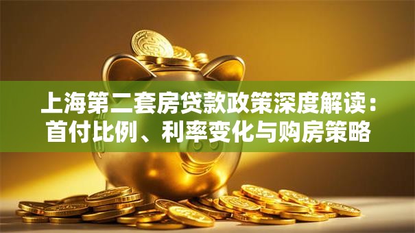 上海第二套房贷款政策深度解读：首付比例、利率变化与购房策略