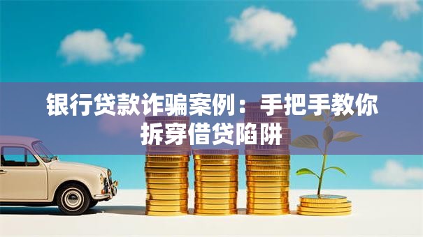 银行贷款诈骗案例：手把手教你拆穿借贷陷阱