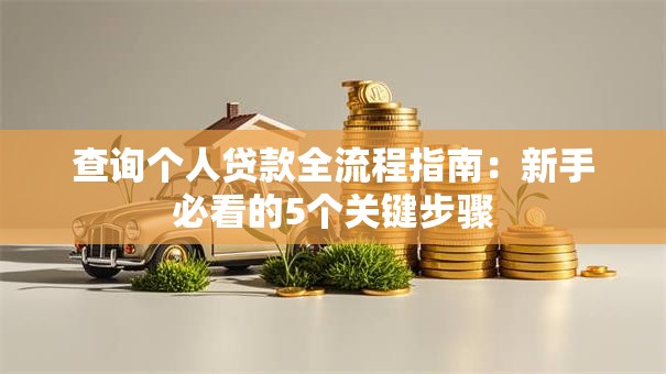 查询个人贷款全流程指南：新手必看的5个关键步骤