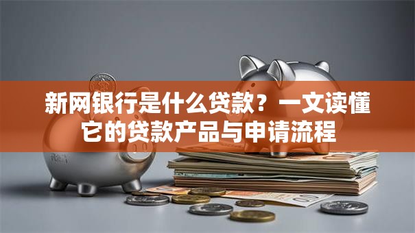 新网银行是什么贷款？一文读懂它的贷款产品与申请流程