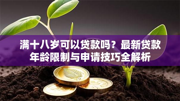 满十八岁可以贷款吗？最新贷款年龄限制与申请技巧全解析