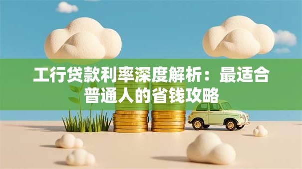 工行贷款利率深度解析：最适合普通人的省钱攻略