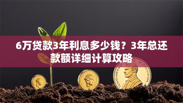 6万贷款3年利息多少钱?3年总还款额详细计算攻略 6万贷款3年利息多少钱?3年总还款额详细计算攻略