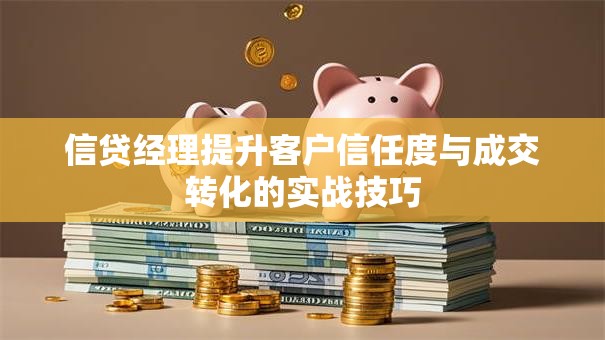 信贷经理提升客户信任度与成交转化的实战技巧 信贷经理提升客户信任度与成交转化的实战技巧