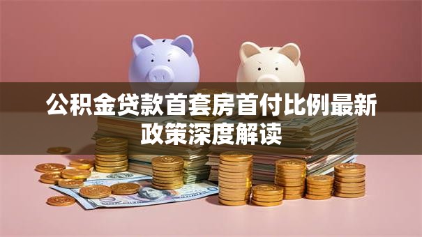 公积金贷款首套房首付比例最新政策深度解读