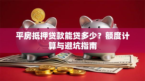 平房抵押贷款能贷多少？额度计算与避坑指南