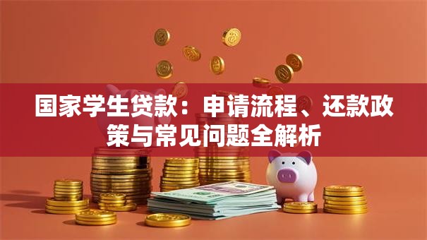国家学生贷款：申请流程、还款政策与常见问题全解析