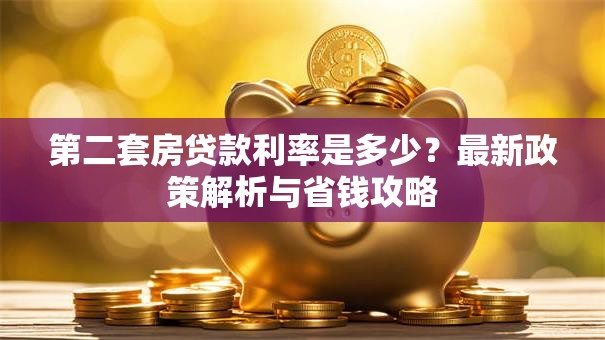 第二套房贷款利率是多少？最新政策解析与省钱攻略